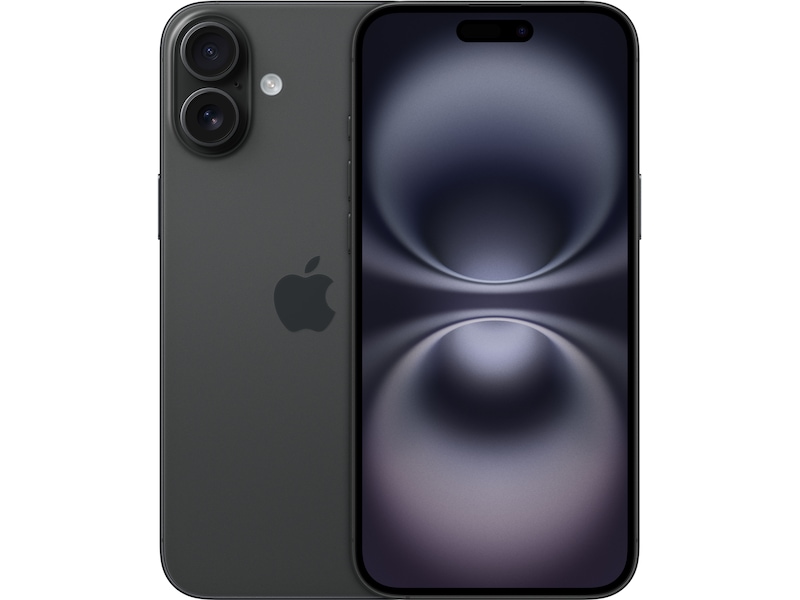 iPhone 16 Plus 128GB  (svart) Mobiltelefoner