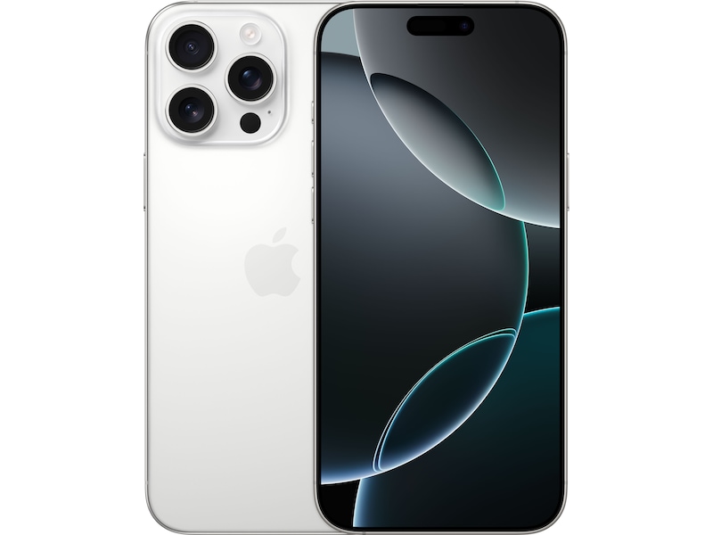 iPhone 16 Pro Max 256GB (vitt titan) Mobiltelefoner