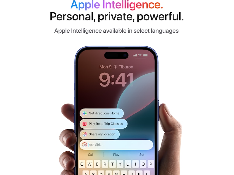 iPhone 16 Plus 256GB (vit) Mobiltelefoner