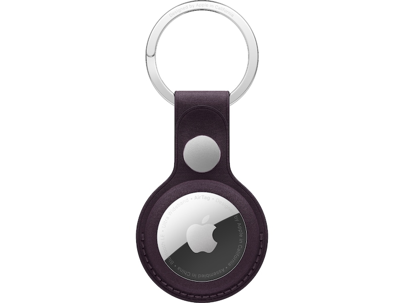 Apple AirTag FineWoven-nyckelring (björnbär) Bluetooth tracker & GPS