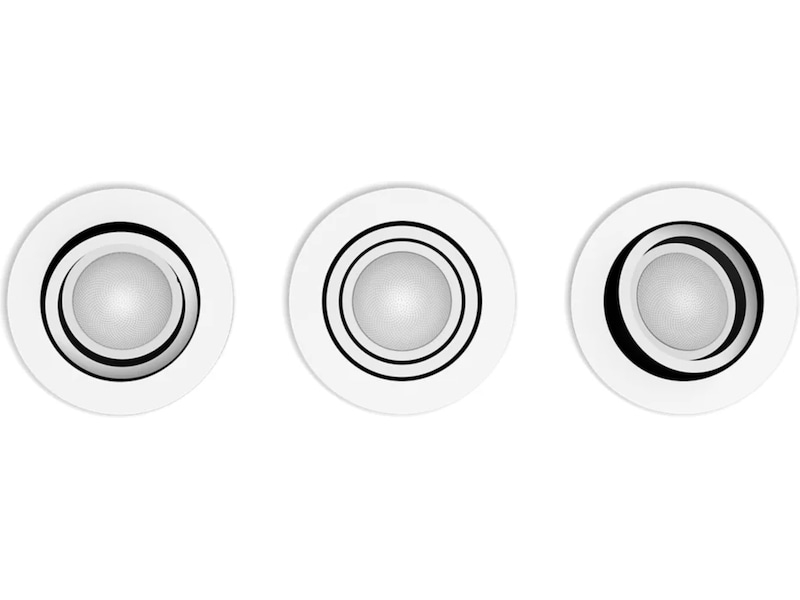 Philips Hue Centura infälld spotlight R 3-pack (vit) Taklampa