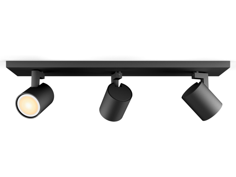Philips Hue Runner spotlampa 3 lampor (svart) Taklampa