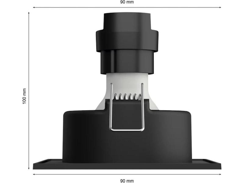 Philips Hue Centura infälld spotlight S (aluminium) Taklampa