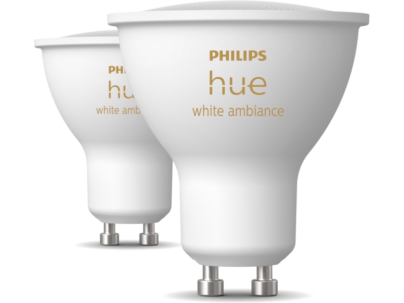 Philips Hue White Ambiance 4.2W GU10 2PK LED-lampor & glödlampor