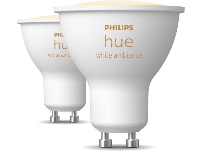 Philips Hue White Ambiance 4.2W GU10 2PK LED-lampor & glödlampor