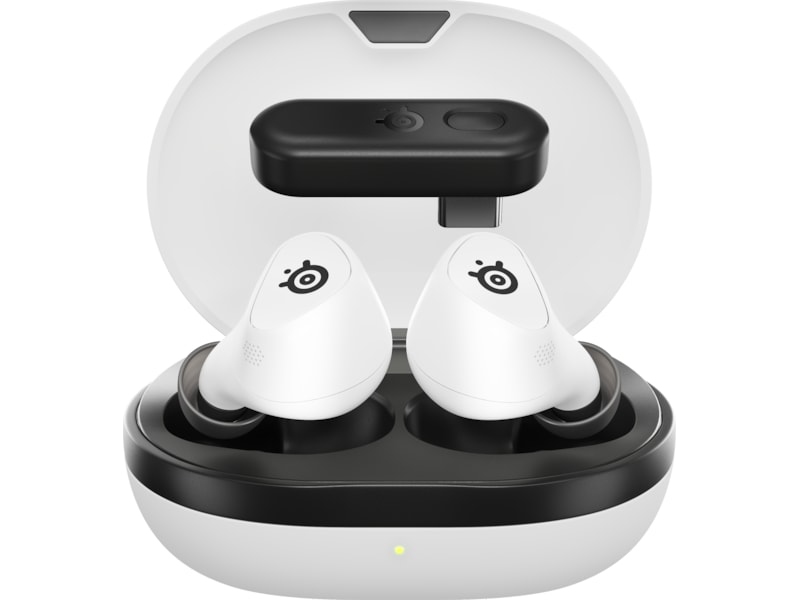 SteelSeries Arctis GameBuds Trådlösa Hörlurar PS5 (vit) Gamingheadset