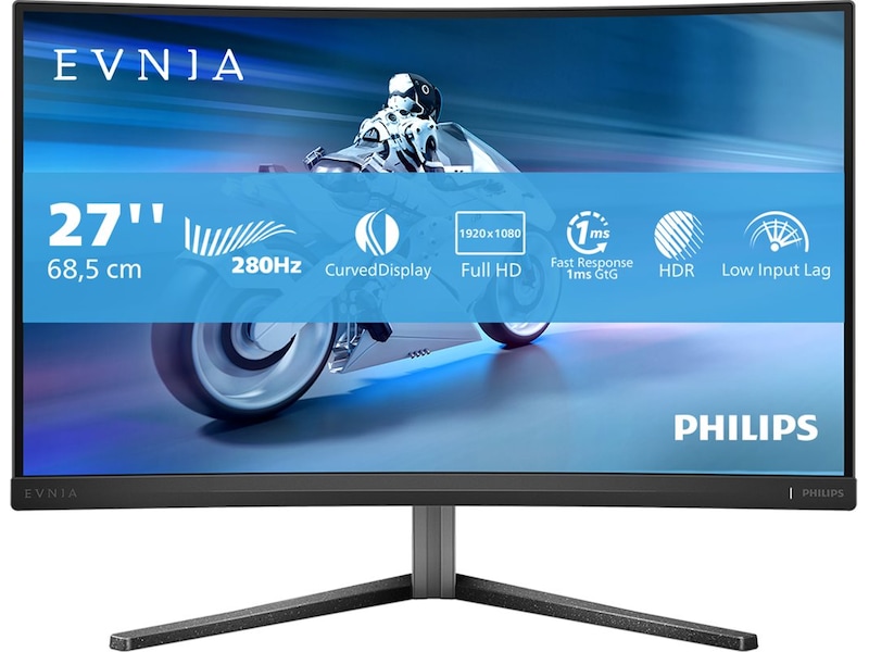 Philips 27" curved gamingskärm 27M2C5200W/00 Datorskärm