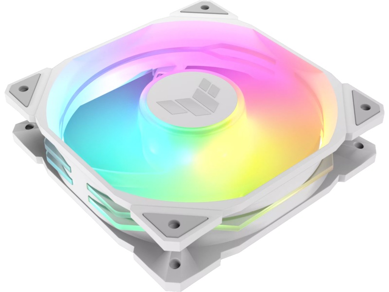 Asus TUF Gaming TR120 ARGB Fläkt 3pk (vit) Fläkt