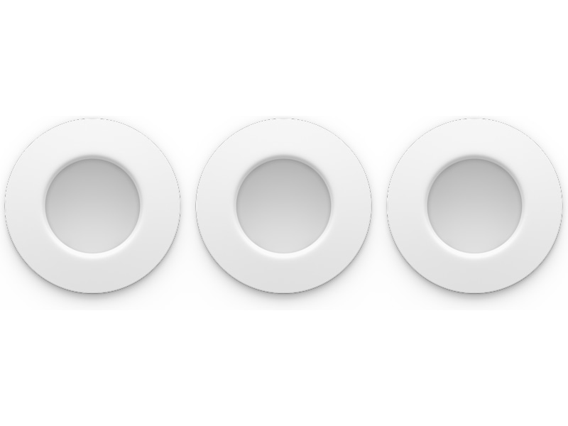 Philips Hue Slim infälld belysning 90 mm (vit) 3pk Taklampa