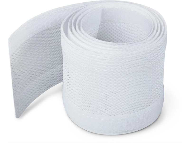 Andersson Kabelstrumpa med kardborreband 1,5m (vit) Kabeldöljare och tillbehör