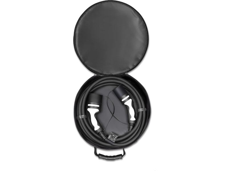 Freev EV-Charge 3000 Typ 2 laddningskabel 5m (svart/vit) Elektriska billaddningskablar