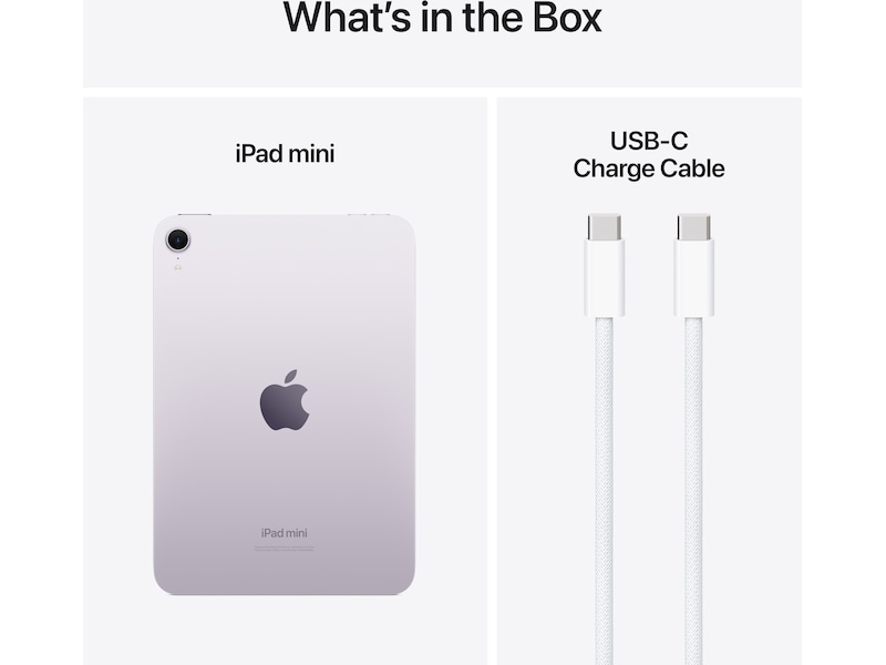 iPad mini (2024) 128GB WiFi (lila) Surfplattor
