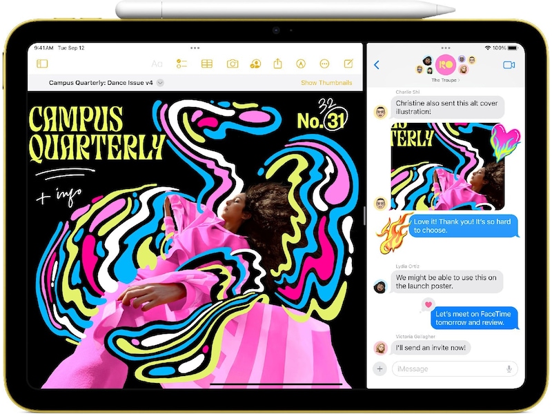 iPad (2022) 64GB WiFi (silver) Surfplattor