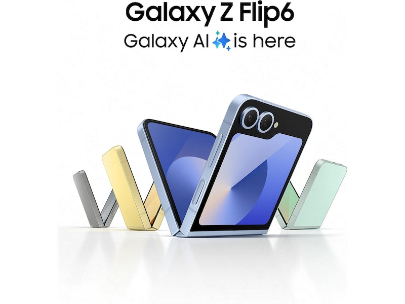 Samsung Galaxy Z Flip6 256GB (mint) -B-Grade Demo mobiltelefoner
