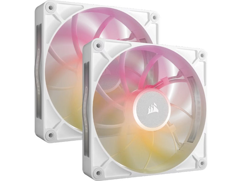 Corsair iCUE LINK RX140 RGB MAX Fläkt 2pk (vit) Fläkt