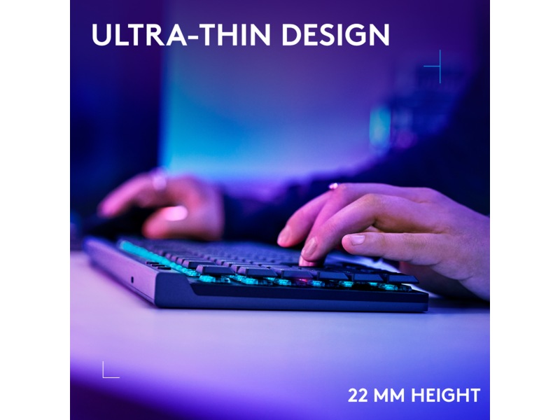 Logitech G G515 Lightspeed Gamingtangentbord (svart) -B-Grade Demo tangentbord