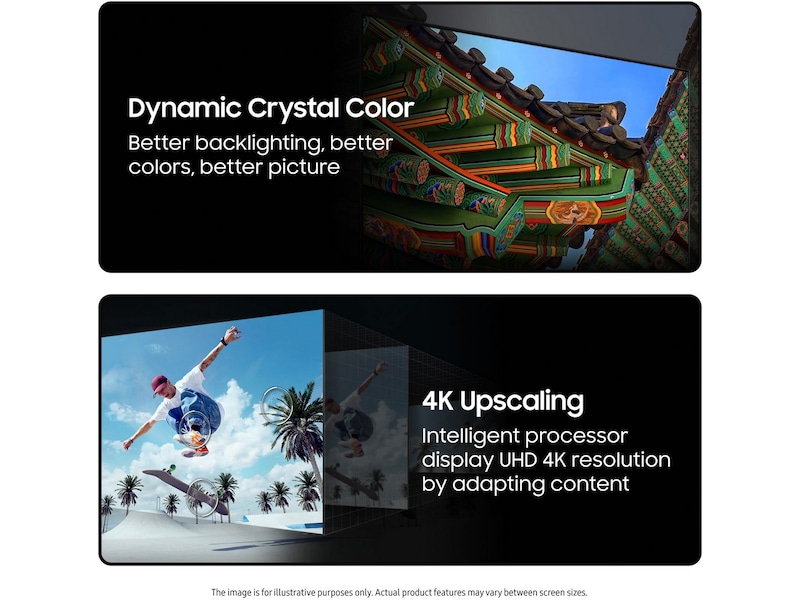 Samsung 75" DU8005 4K Crystal UHD Smart TV TU75DU8005K 70 - 79 tums TV