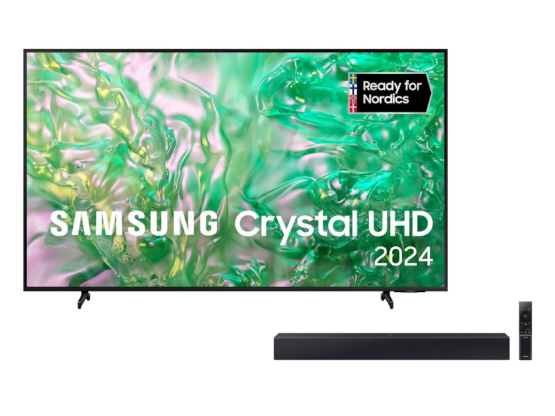 Samsung 55" DU8005 4K Crystal UHD Smart TV TU55DU8005K 50 - 59 tums TV