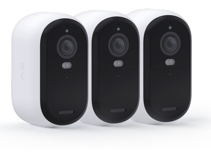 Arlo Essential 2 FHD Outdoor Säkerhetskamera (vit) 3pk Övervakningskamera