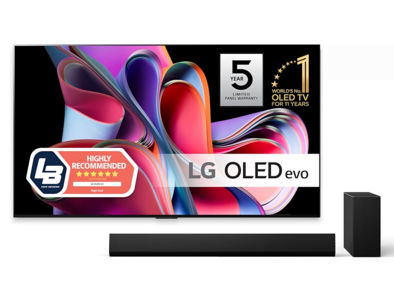 LG 83" G3 OLED 4K TV OLED83G36LA Över 80 tums TV