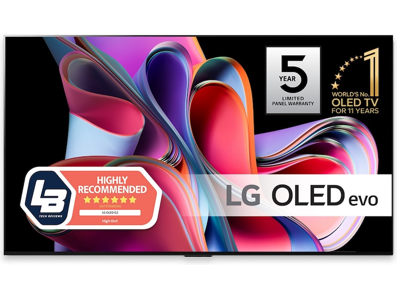 LG 83" G3 OLED 4K TV OLED83G36LA Över 80 tums TV