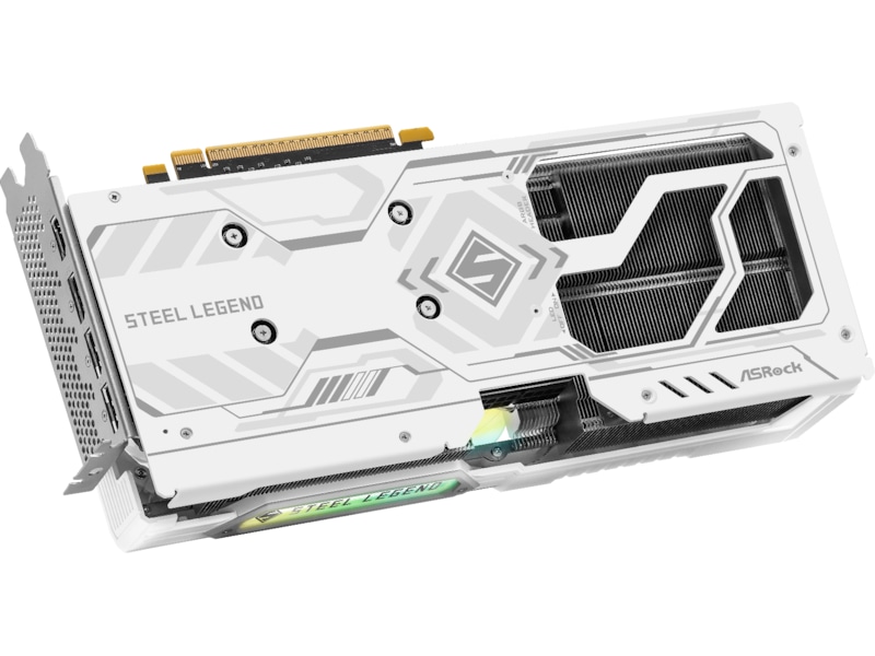 ASRock Intel Arc B580 Steel Legend OC Grafikkort