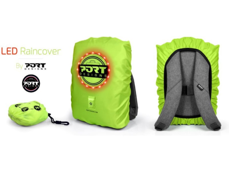 Port Design Be Visibl Universal LED Raincover 14/15 Ryggsäck, väska och fodral