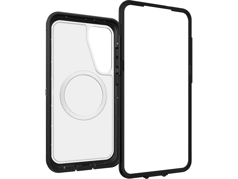 OtterBox Galaxy S25+ Defender XT skal (transparent/svart) Skydd