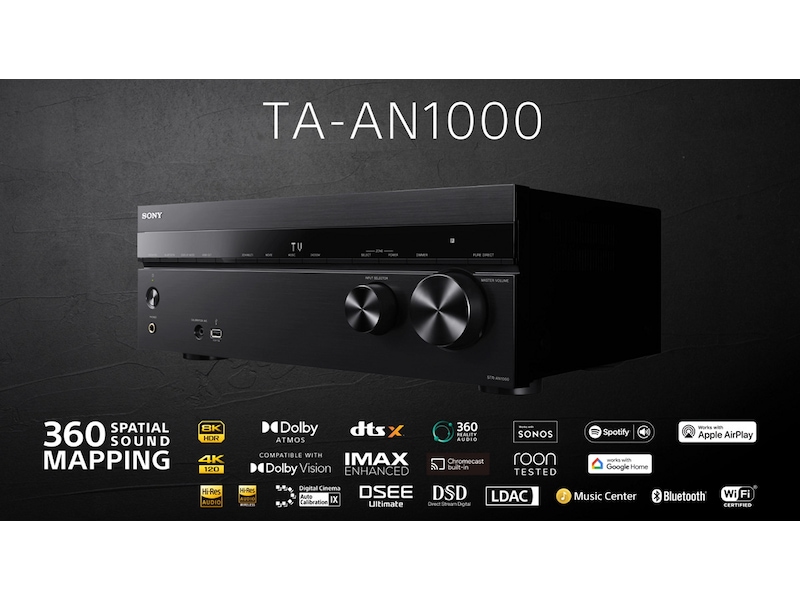 Sony TA-AN1000 - 7.2-kanals AV-hemmabioförstärkare Receiver