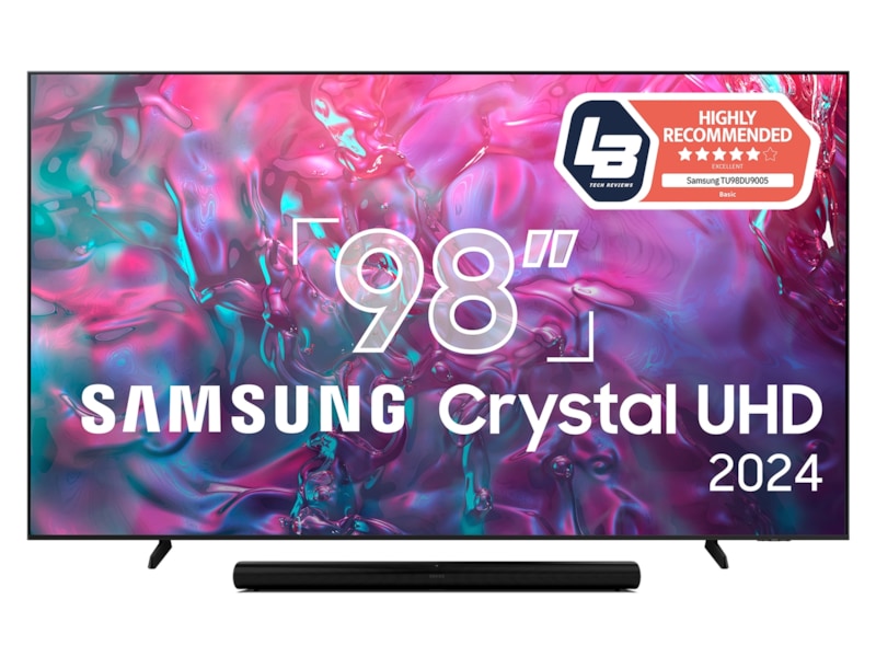 Samsung 98" DU9005K LED TV TU98DU9005K Över 80 tums TV