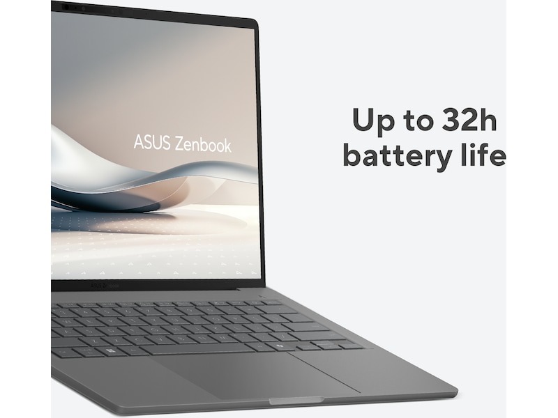 Asus Zenbook A14 UX3407QA 14" WUXGA OLED (grey) Datorer - Bärbara / laptop