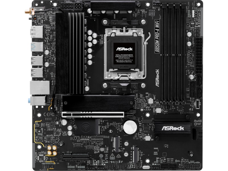 ASRock B850M Pro-A WiFi Moderkort AMD Socket