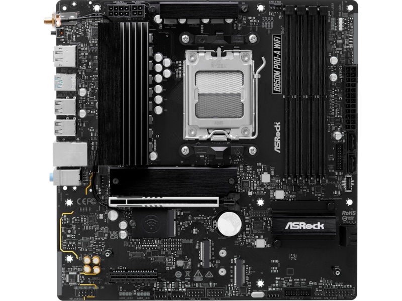 ASRock B850M Pro-A WiFi Moderkort AMD Socket