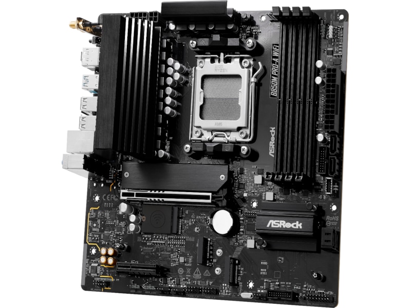 ASRock B850M Pro-A WiFi Moderkort AMD Socket