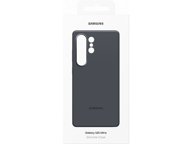 Samsung Galaxy S25 Ultra Silikonskal (svart) Skydd