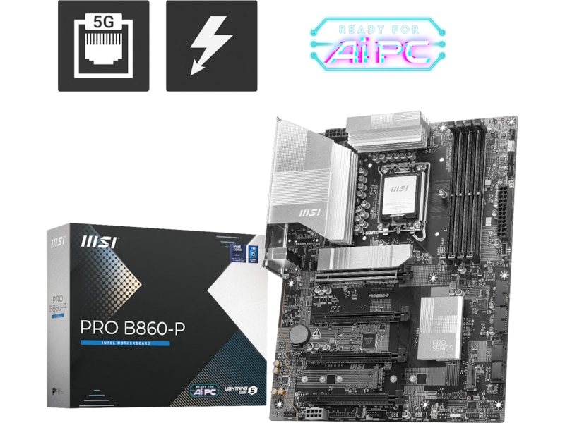 MSI PRO B860-P Moderkort AMD Socket