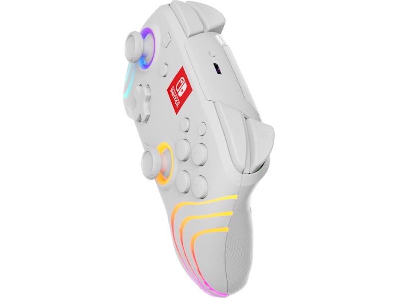 PDP Afterglow Wave Nintendo Switch kontroller (vit) Tillbehör