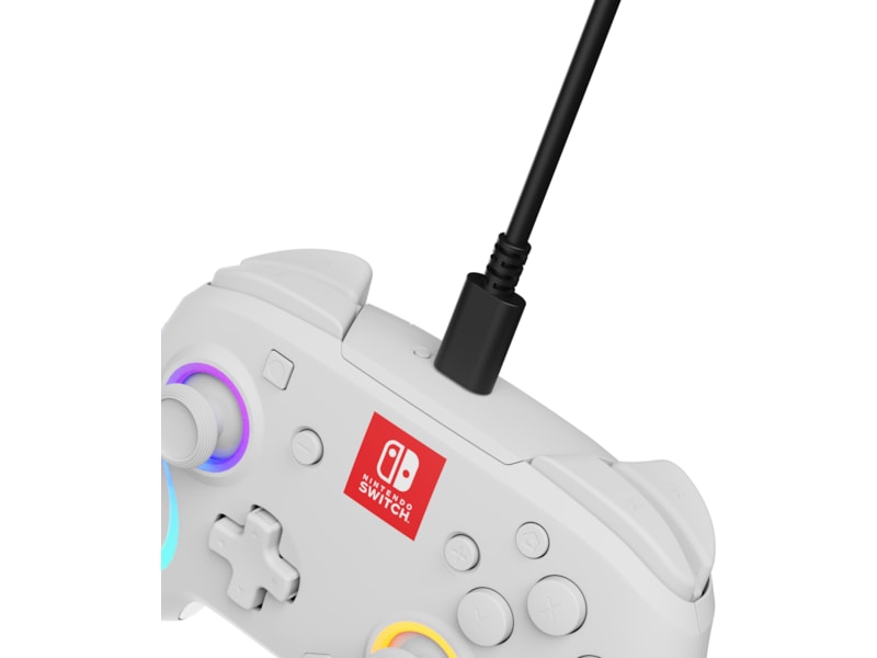 PDP Afterglow Wave Nintendo Switch kontroller (vit) Tillbehör