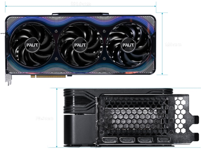 Palit GeForce RTX 5080 GameRock OC Grafikkort