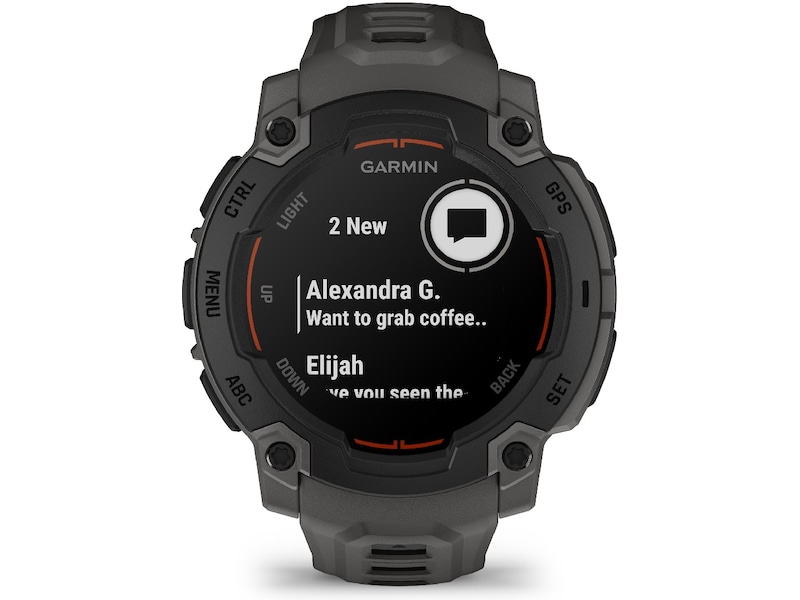 Garmin Instinct E 45mm (svart/kol) Smartwatches