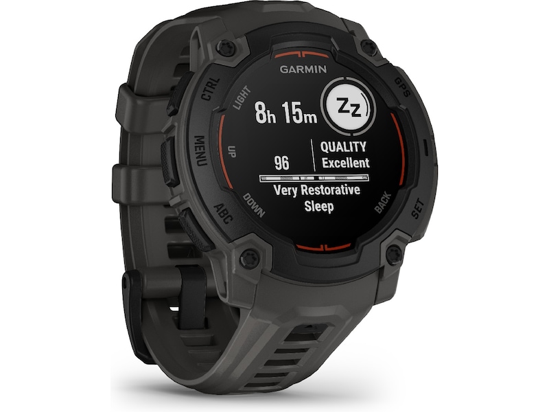 Garmin Instinct E 45mm (svart/kol) Smartwatches