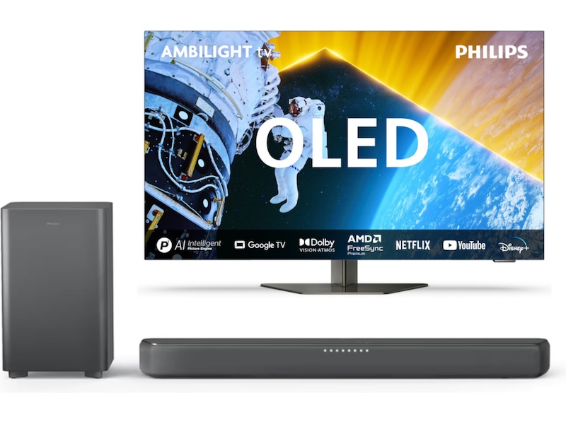 Philips 42" 4K UHD OLED Smart TV Ambilight 42OLED809 20 - 49 tums TV