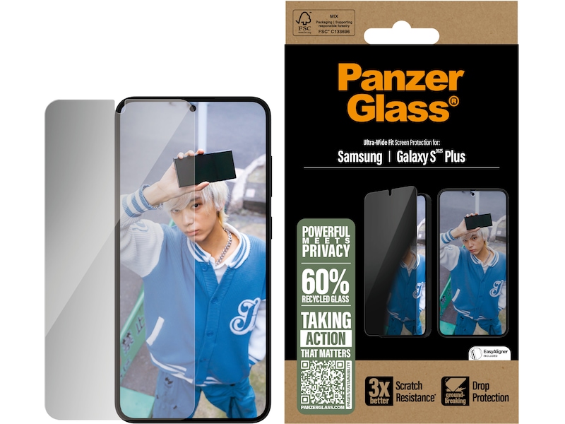 PanzerGlass Galaxy S25+ Privacy skärmskydd Skärmskydd