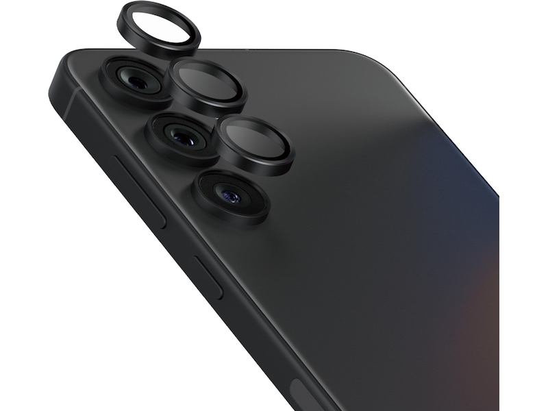 PanzerGlass Galaxy S25+ Hoops Ceramic Linsskydd (svart) Skärmskydd