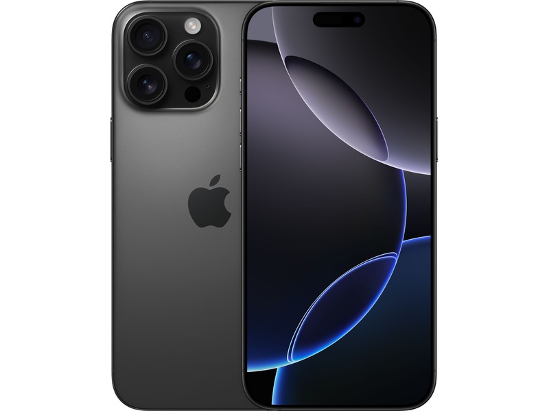 iPhone 16 Pro Max 256GB (svart titan) -B-Grade Demo mobiltelefoner