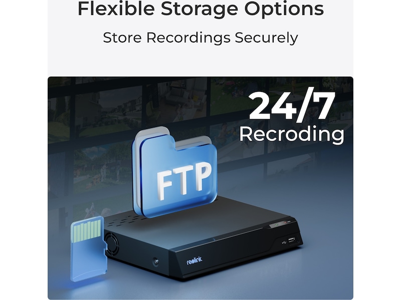 Reolink W320 WiFi övervakningskamera utomhus -B-Grade Demo hem & hushåll