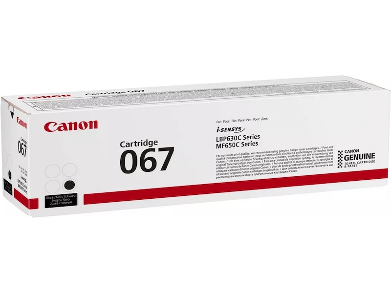 Canon toner 067 H Svart Lasertoner