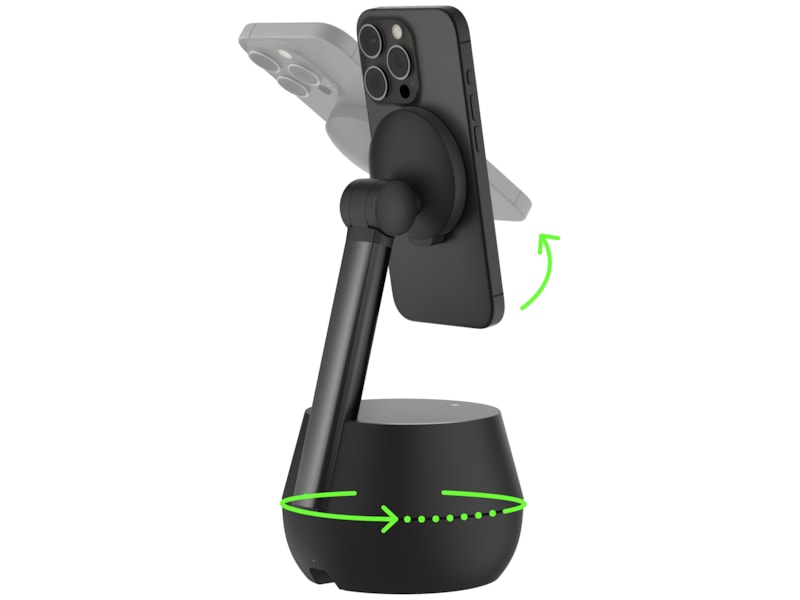 Belkin Auto-Tracking Stand Pro med DockKit (svart) -B-Grade Demo tillbehör till mobiler & smartwatches