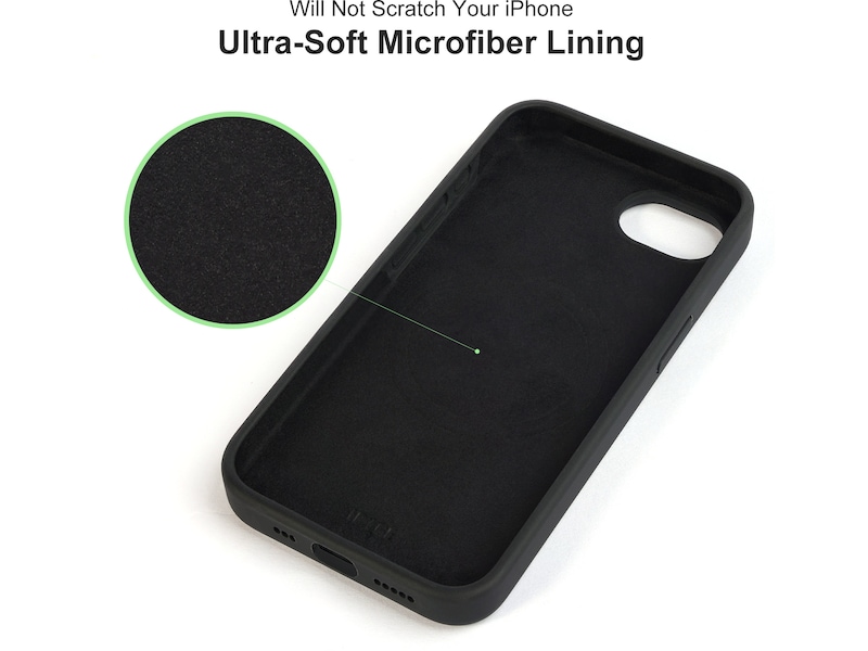 iiglo iPhone 16e Magnetic skal (svart) Skydd