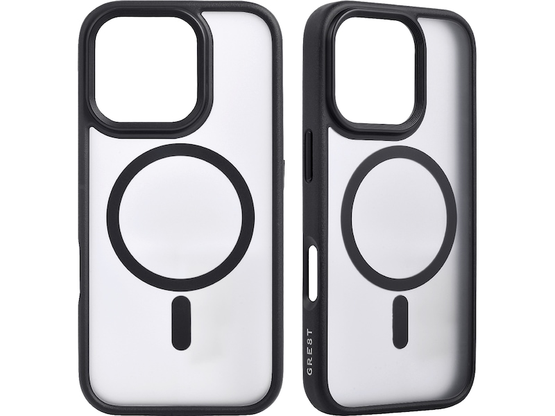 GRE8T iPhone 16 Pro Protective Case (transparent) Skydd